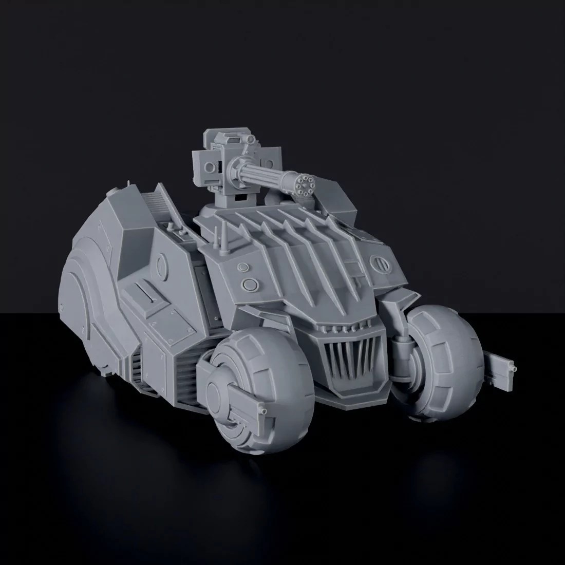 Jeep Argos ver. 2 sci fi vehicle miniature futuristic car model