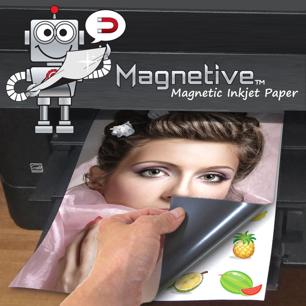 Printable Magnetic Inkjet Paper A4 Size - 5 Sheets