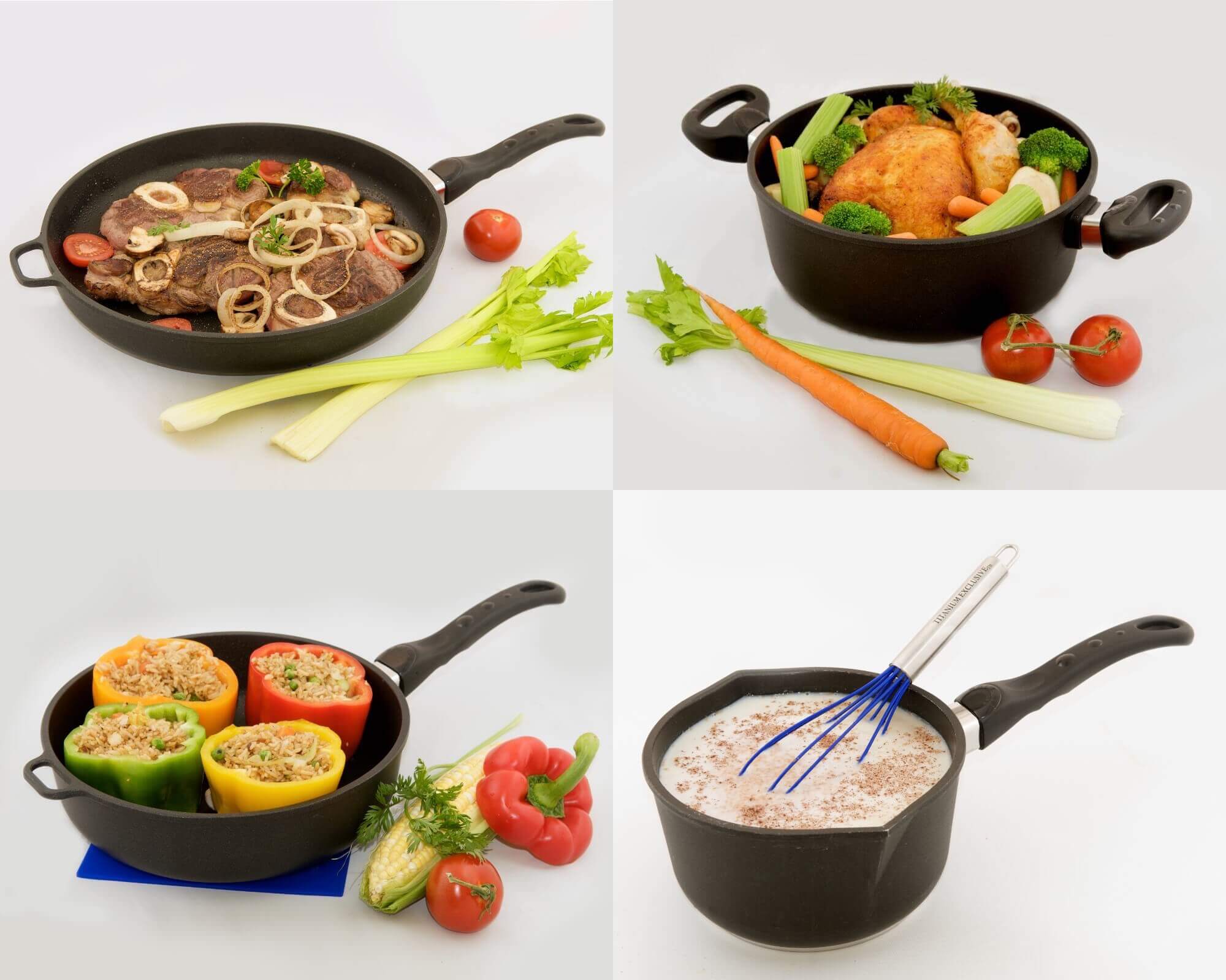 The Gourmet Gift Set Titanium Exclusive Cookware Inc.