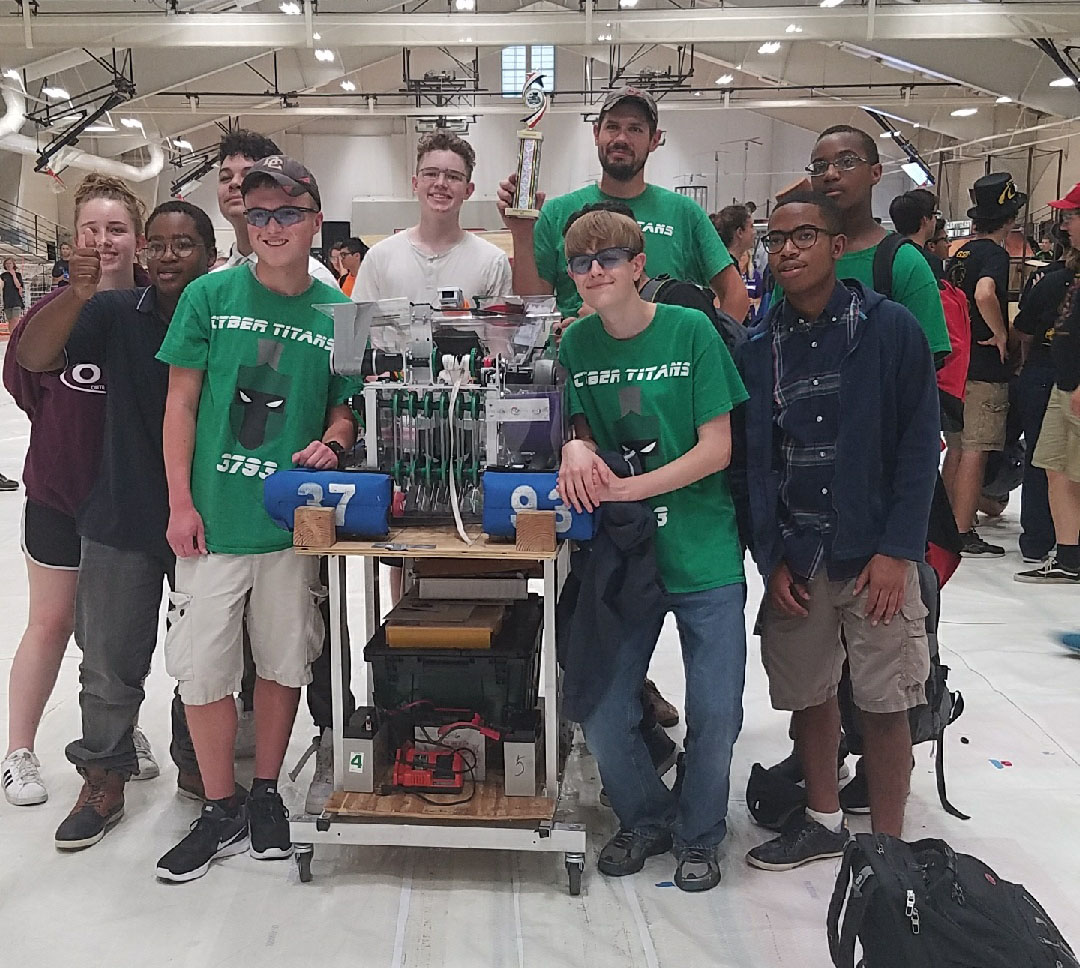 The Robotics Club Makes it to Finals Titan Times