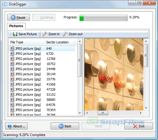 Mengembalikan Data File yang Terhapus dengan DiskDigger Software