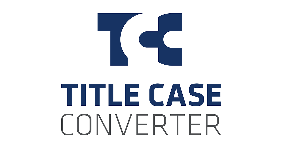 Title Case Converter A Smart Title Capitalization Tool