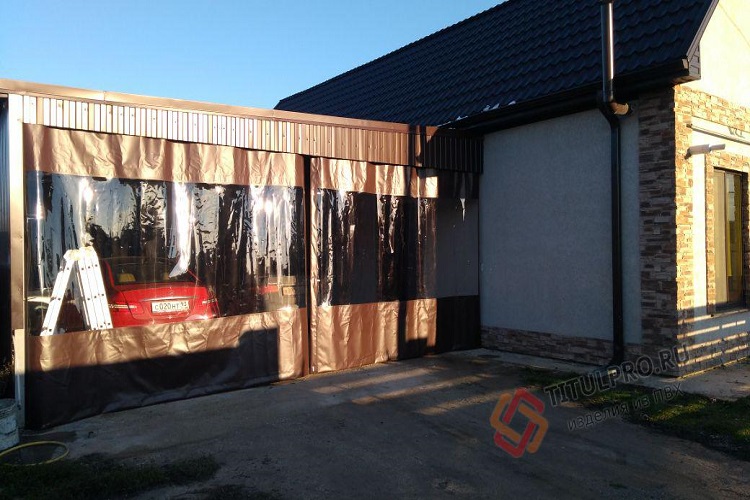 Гараж ПВХ (Тент) купить в Краснодаре Мягкий гараж от