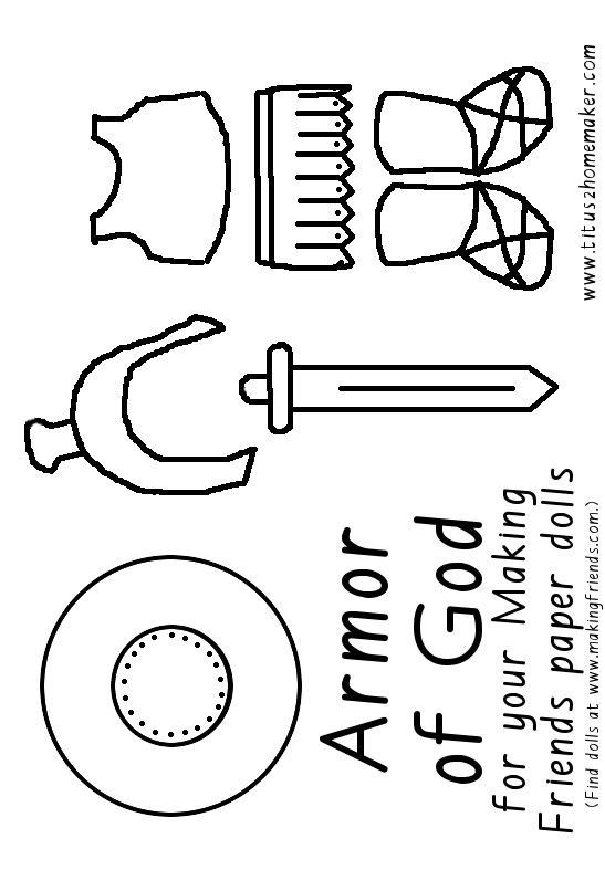 Armor of God "Paper Dolls" free download Titus 2 Homemaker