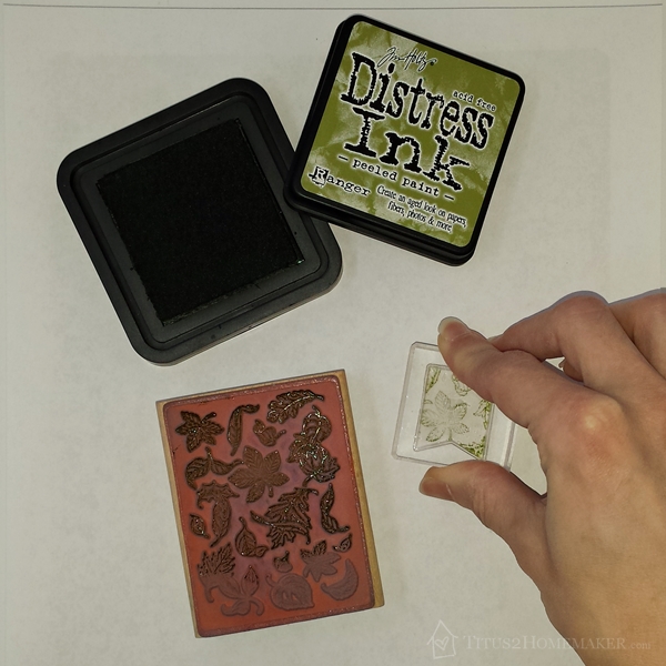 How to Stamp from a Stamp {tutorial}