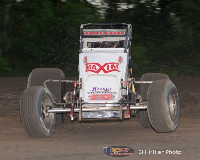 Ballou Wins Feature, Clauson Wins Sprint Week Title at Haubstadt