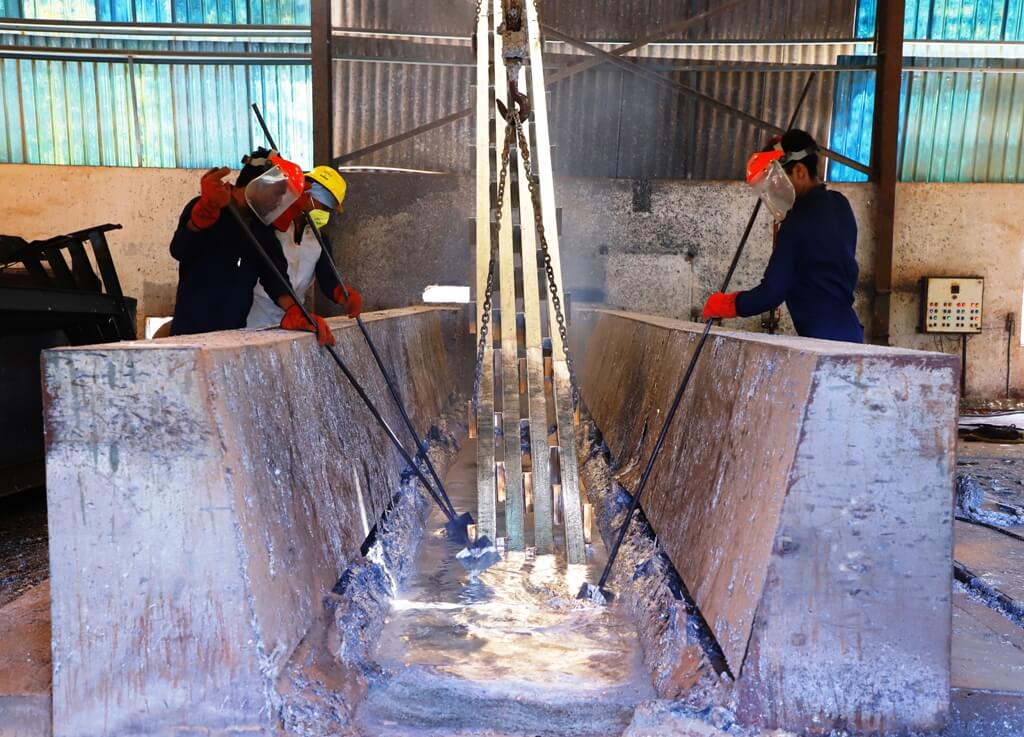 Galvanization TJSV Steel Fabrication and Galvanizing (India) Ltd