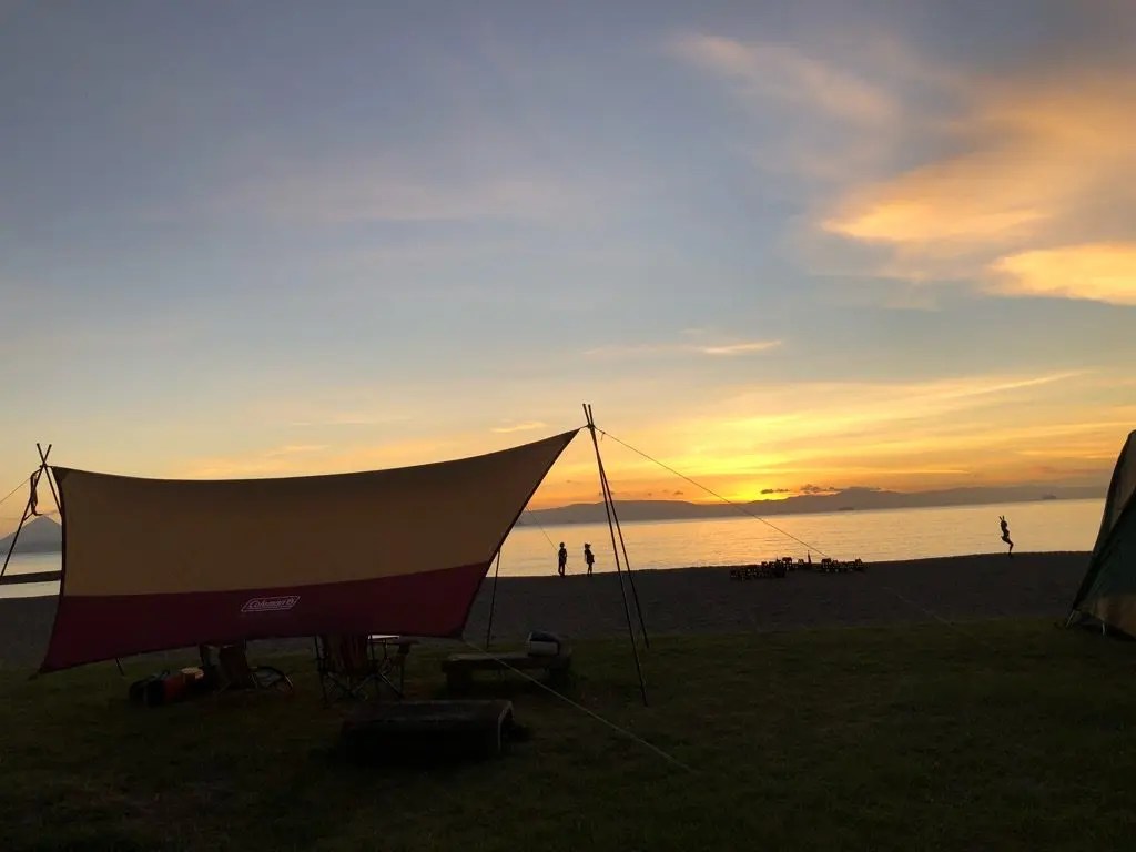 影絵と夕日が絶景！鹿児島県の神川キャンプ場の感想【ブログ】 関東在住キャンプブログ「週末はキャンプ・アウトドアに行こう！」
