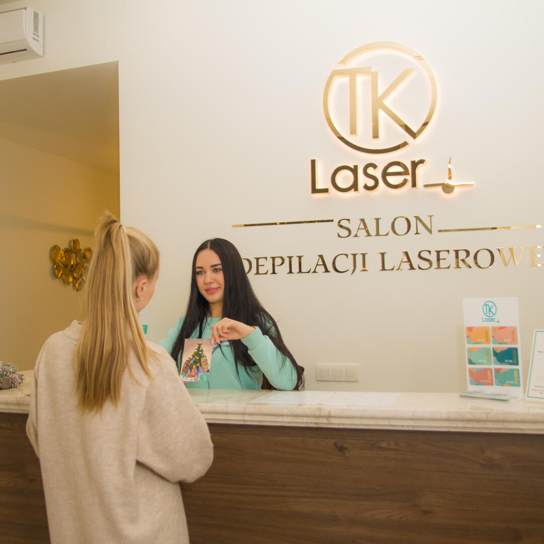 Kontakt salonów depilacji laserowej TK LASER