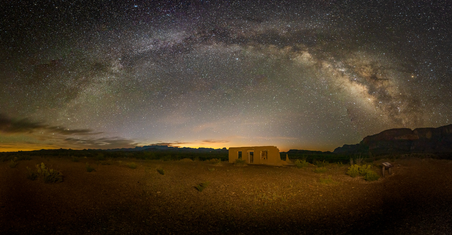 Big Bend National Park, Light Painting, Night Photography