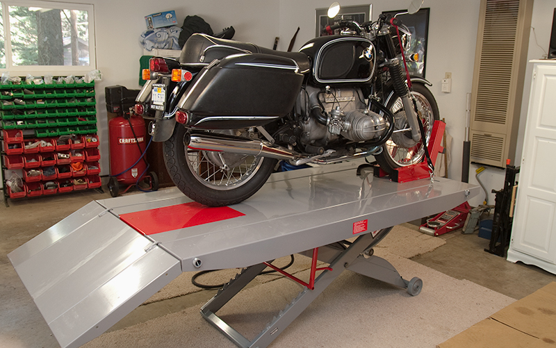 Sold Handy Air Lift Table with Extensions Adventure Rider