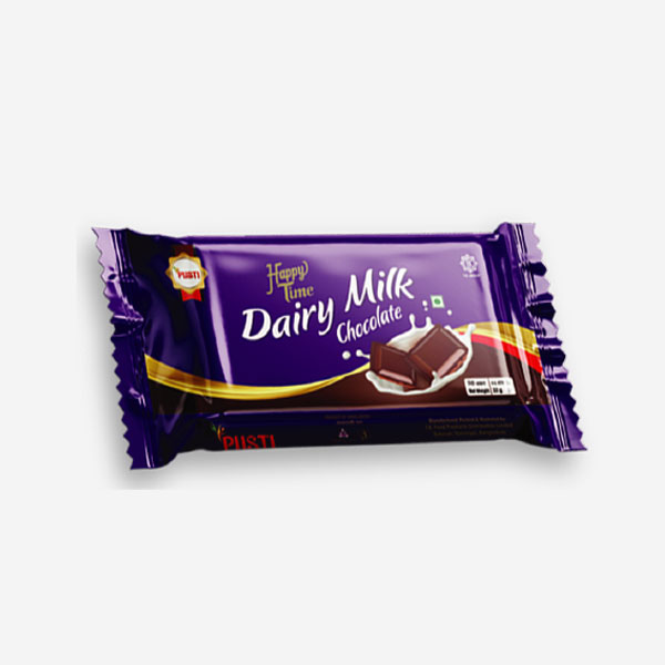Pusti Happy Time Dairy Milk Chocolate Tk Foods