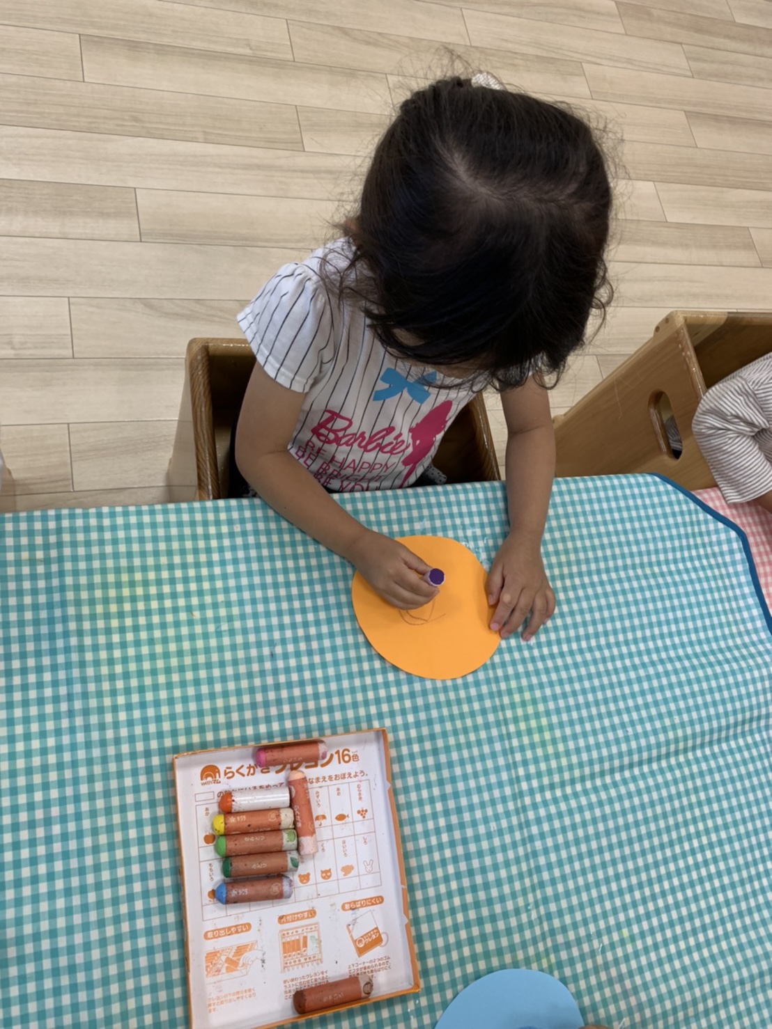 「かたつむり製作」2歳児こあら組 東京・小金井市の認可保育園 東京工学院きしゃぽっぽ保育園