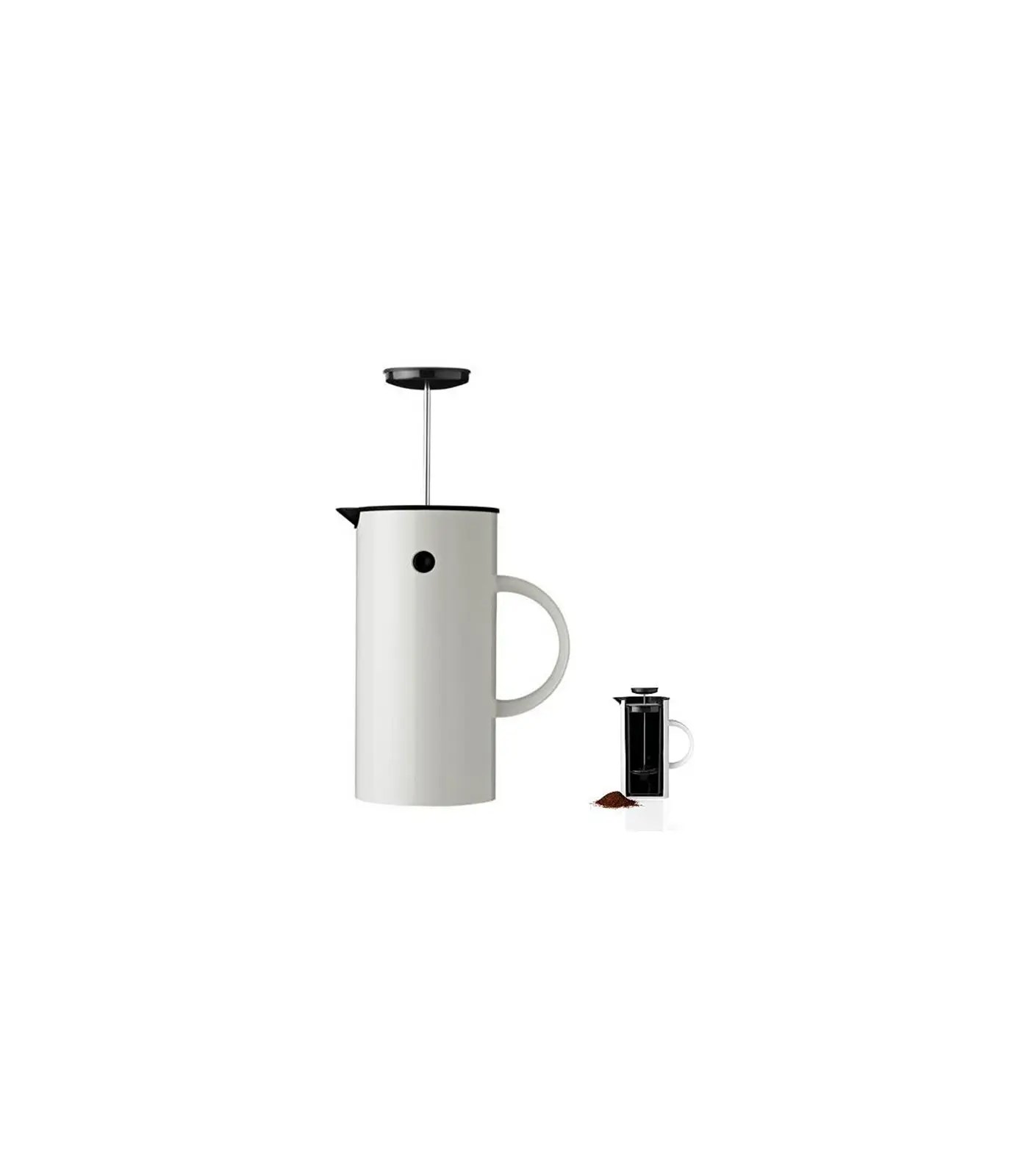 Stelton EM French Press 1L White TKS The Kitchen Store