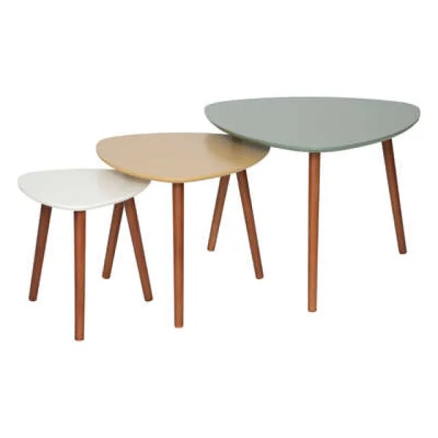 TKS Mileo Nest Side Tables Nature TKS The Kitchen Store