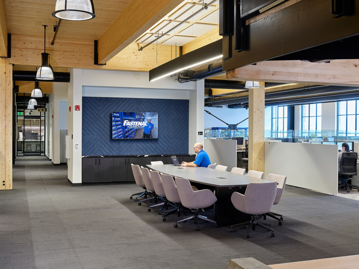 Fastenal Corporate Office The Kubala Washatko Architects