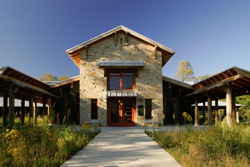 Schlitz Audubon Nature Center The Kubala Washatko Architects