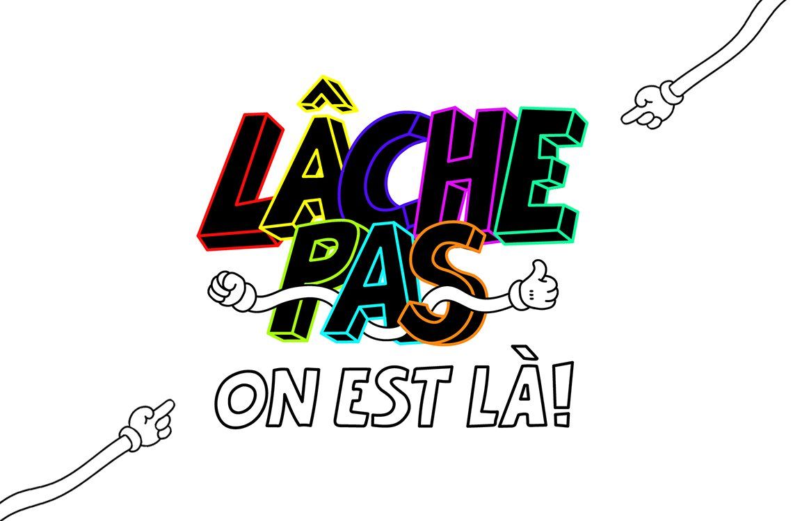 Lâche pas on est là TLA Graff