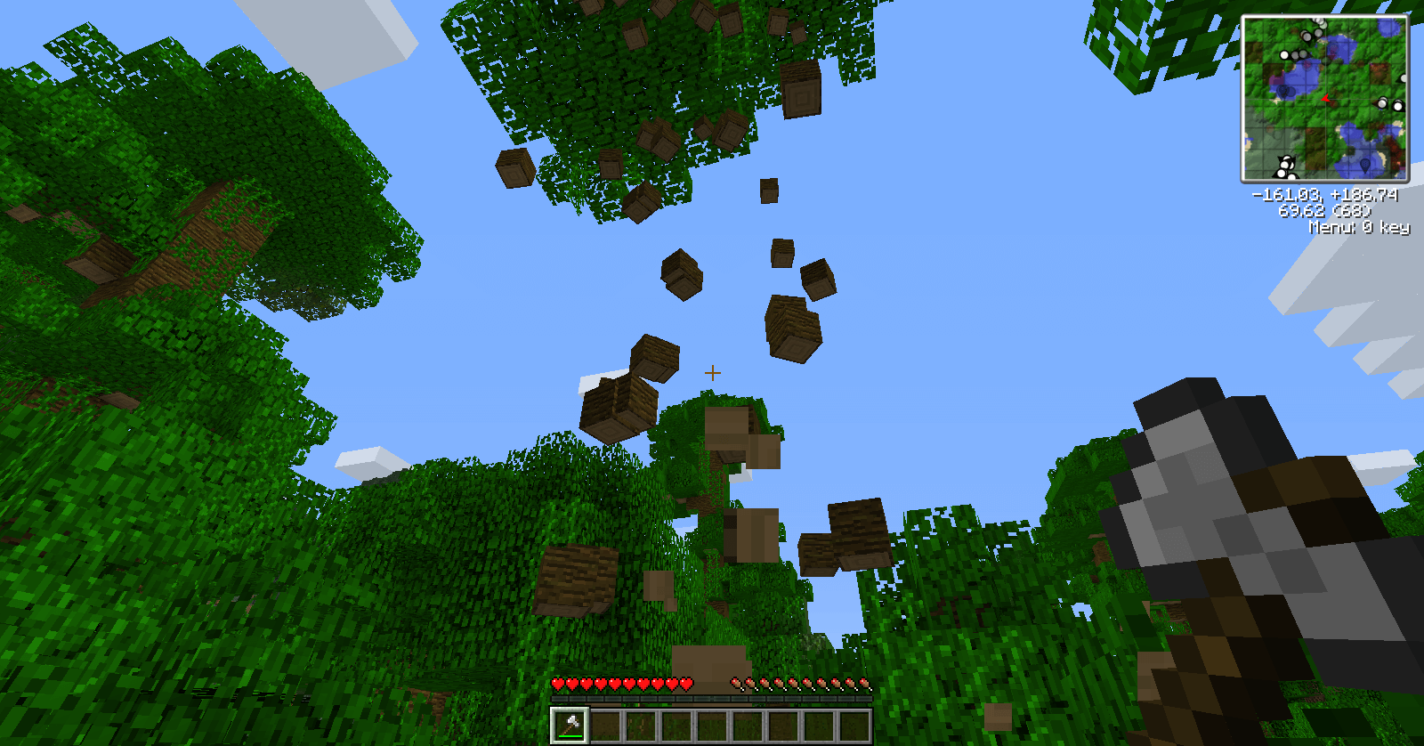 Fast Leaf Decay для Майнкрафт 1.11.2