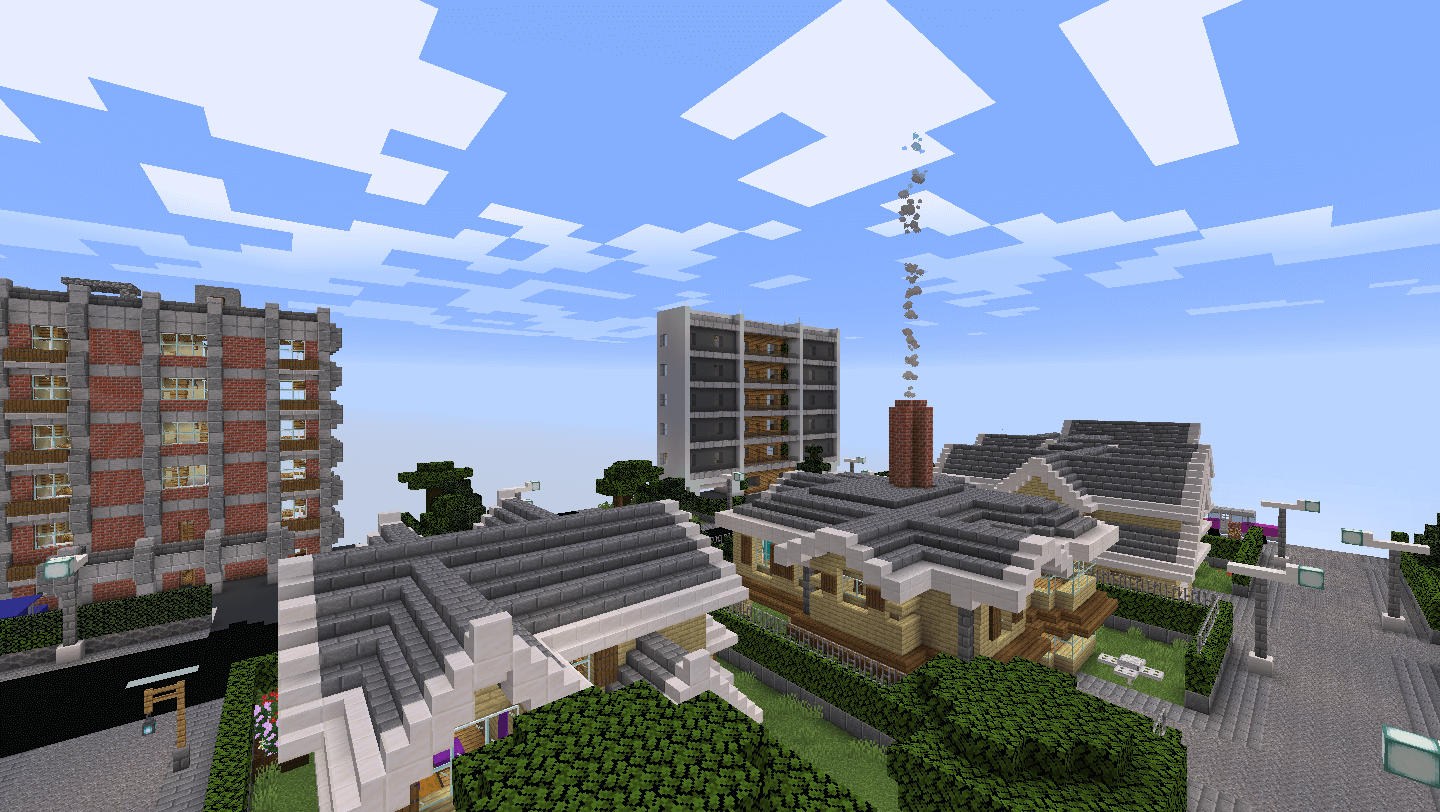 Superflat City | Minecraft Map