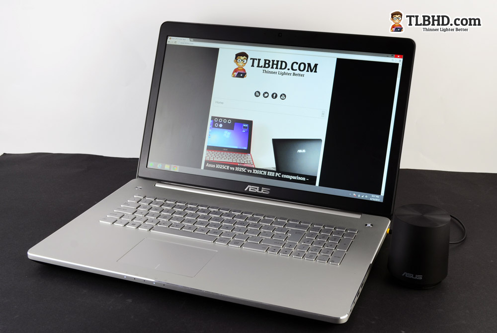 Asus N750 / N750JV review a top 17 inch multimedia laptop