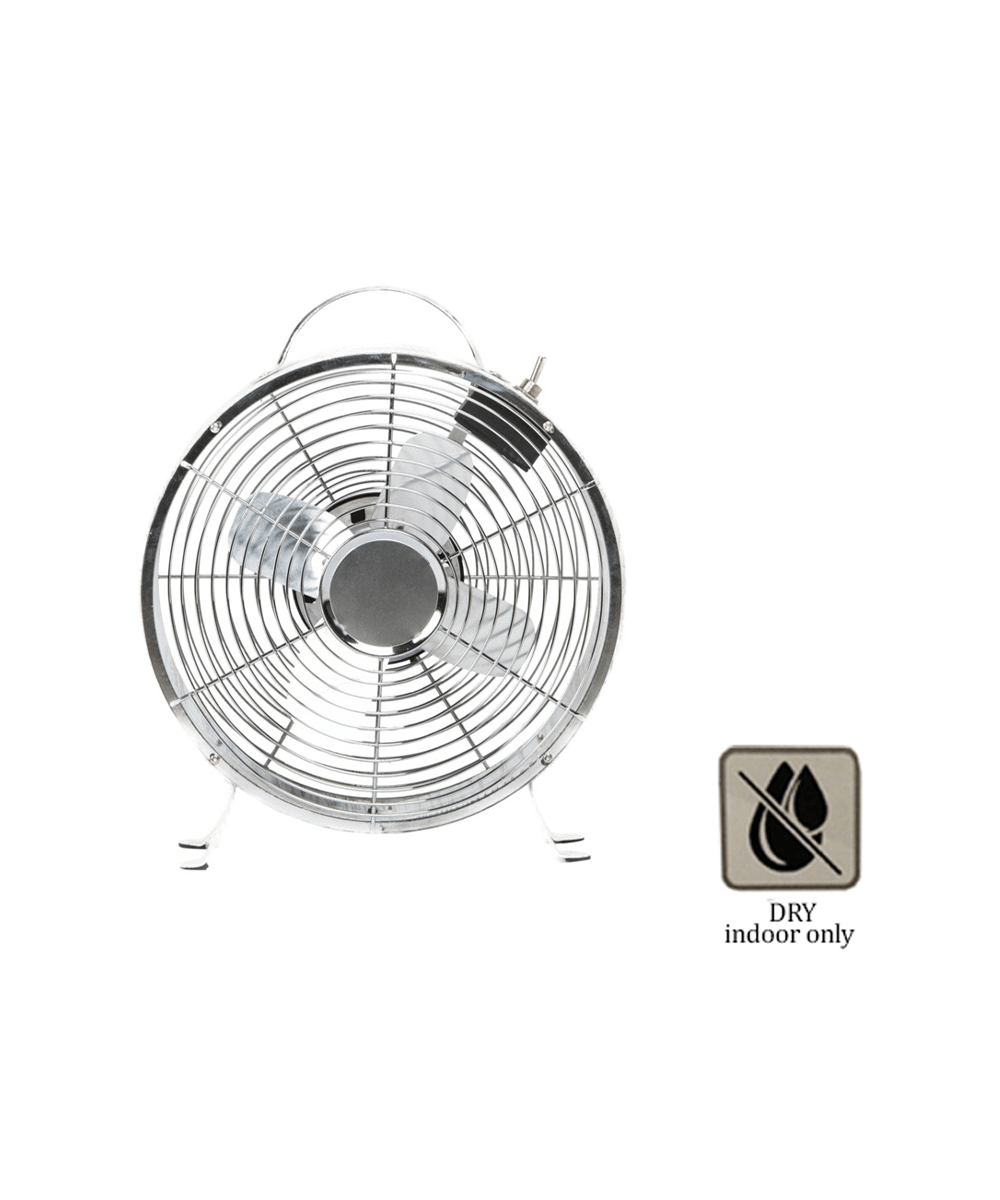 Anemos Clock Table Fan The Light Boutique