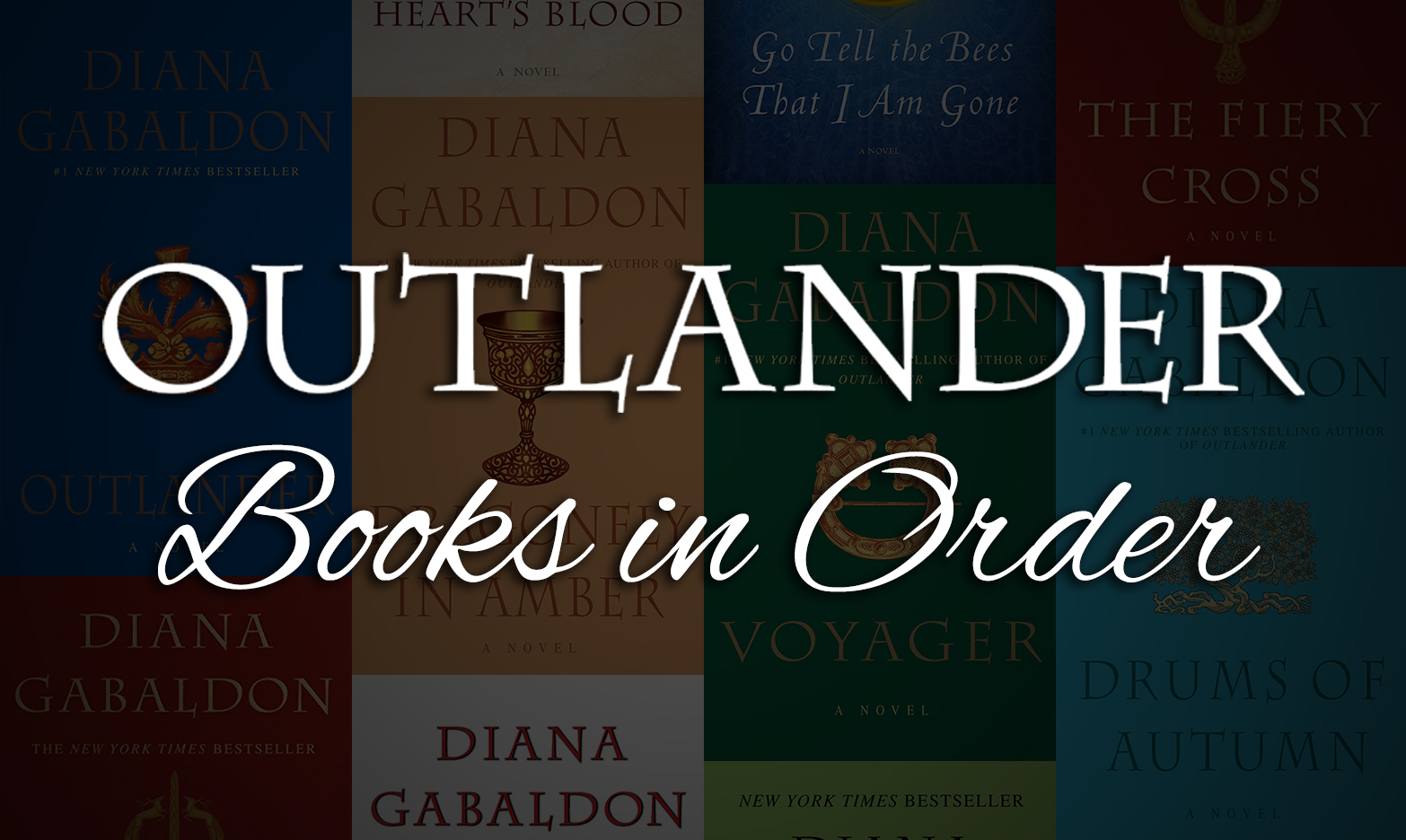 2 Ways to Read Outlander Books in Order by Diana Gabaldon