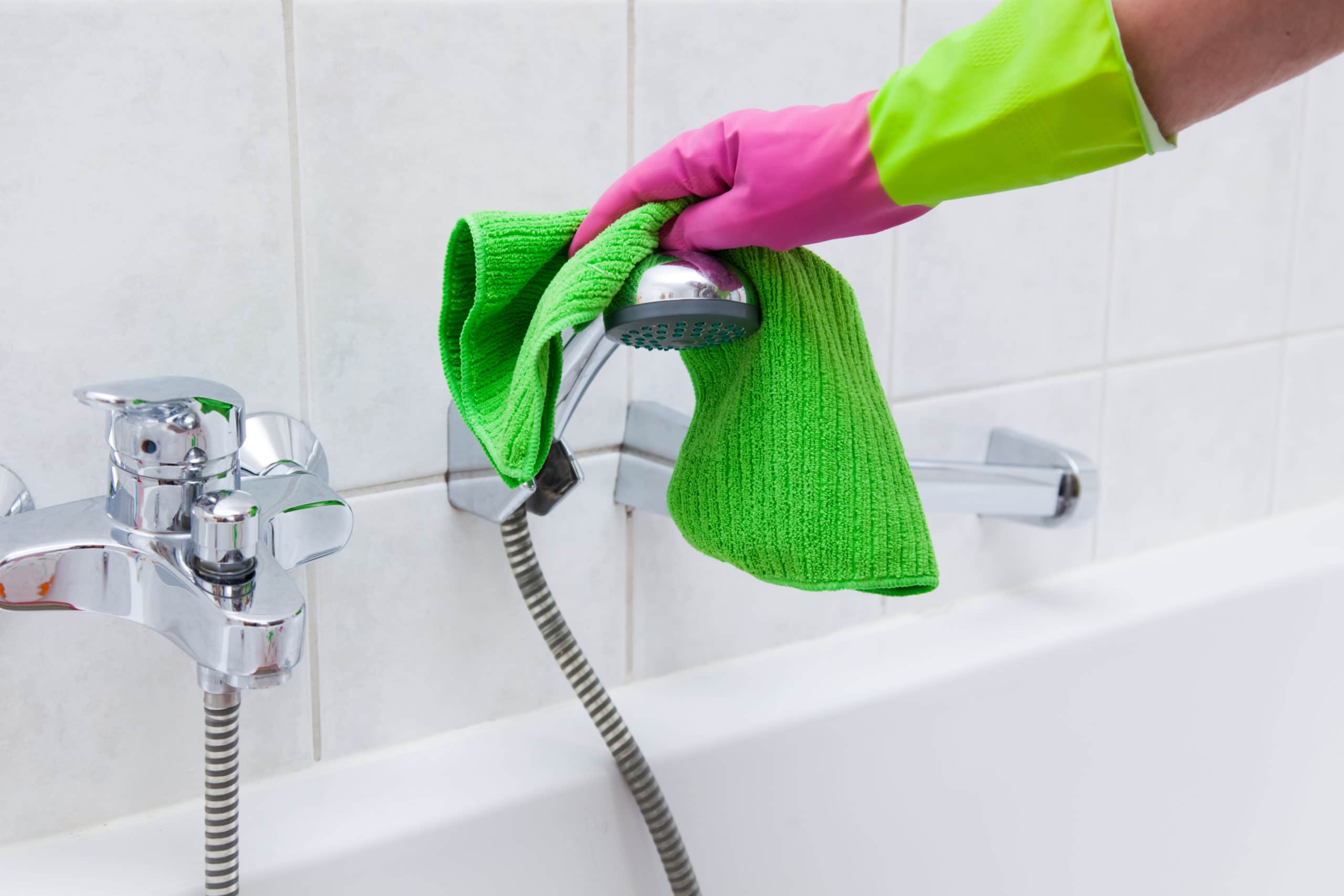 How to Clean a Showerhead TLC Cleaning