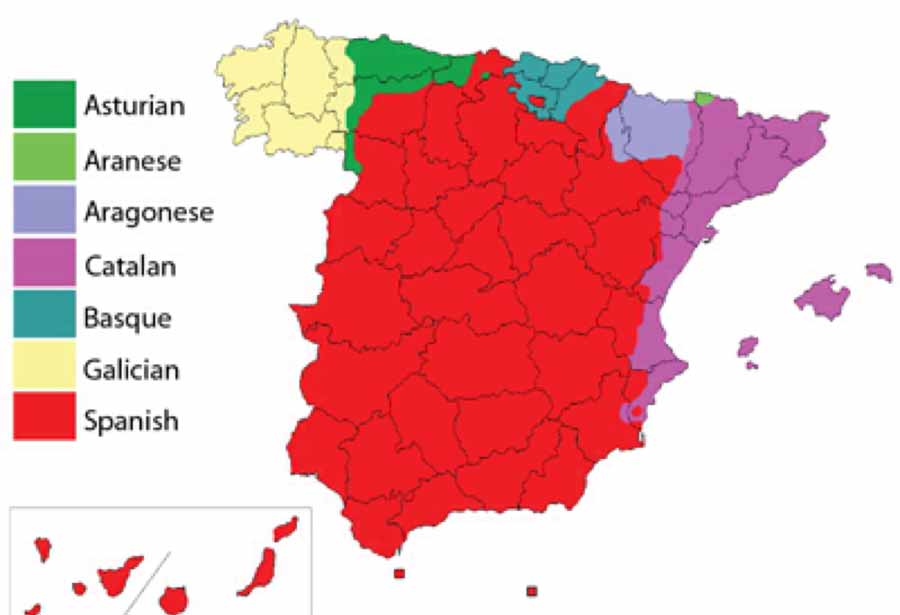 Die verschiedenen Sprachen in Spanien TLCdénia