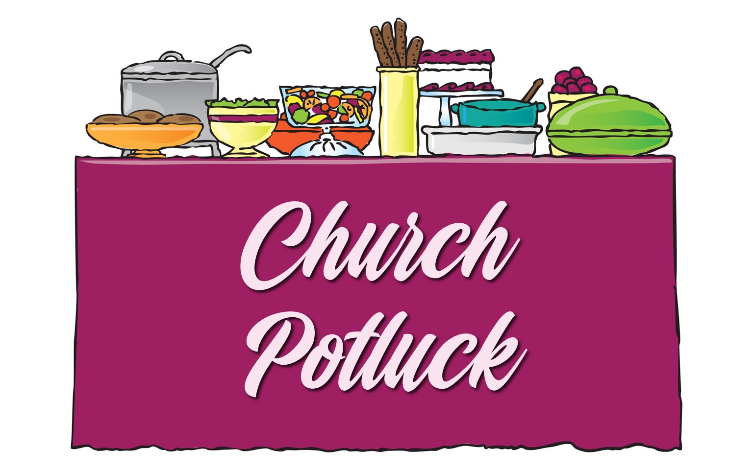 The Church Potluck Is This Sunday!