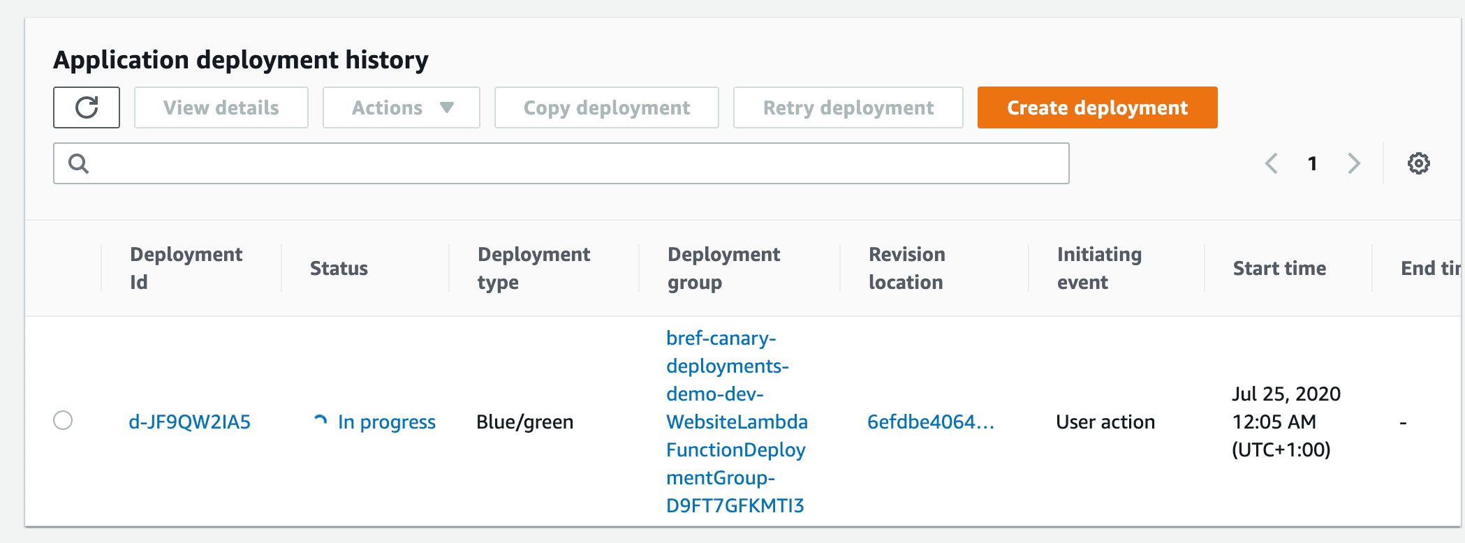 Blue/Green deployments with AWS Lambda — Tiago Brito