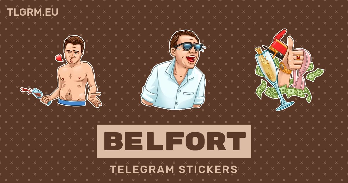 “Belfort” stickers set for Telegram