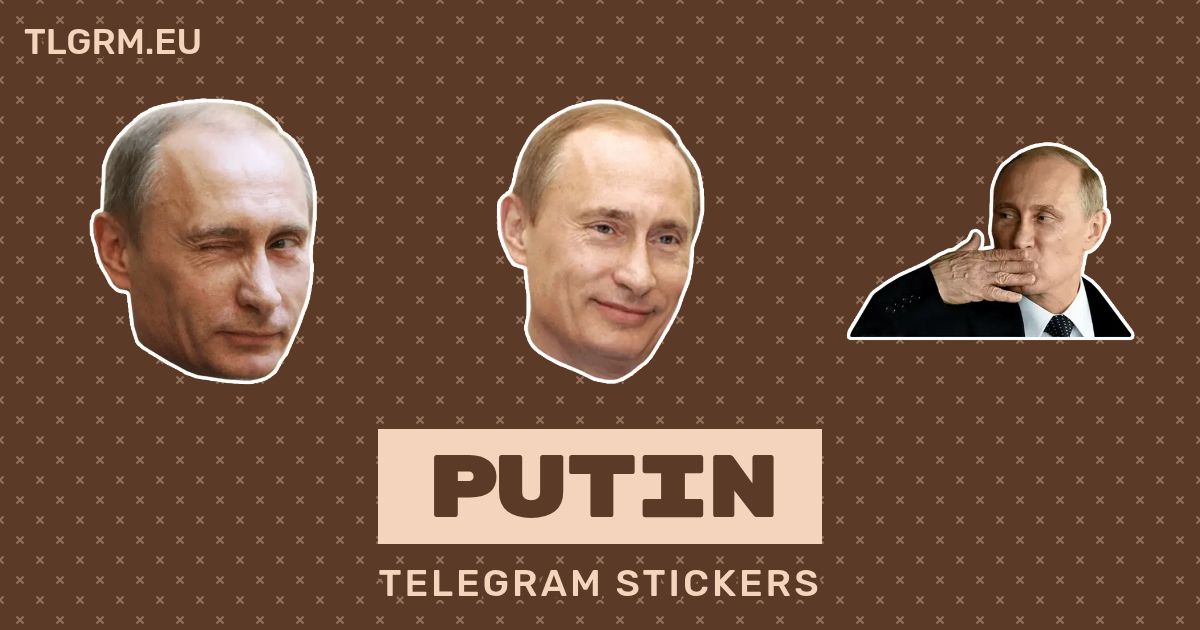 “Putin” stickers set for Telegram