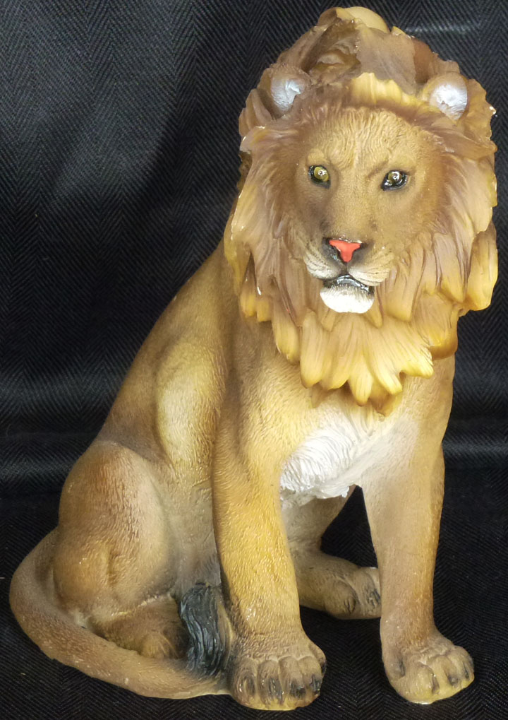 XERXES Small Lion statue figure DWK H7.25" eBay