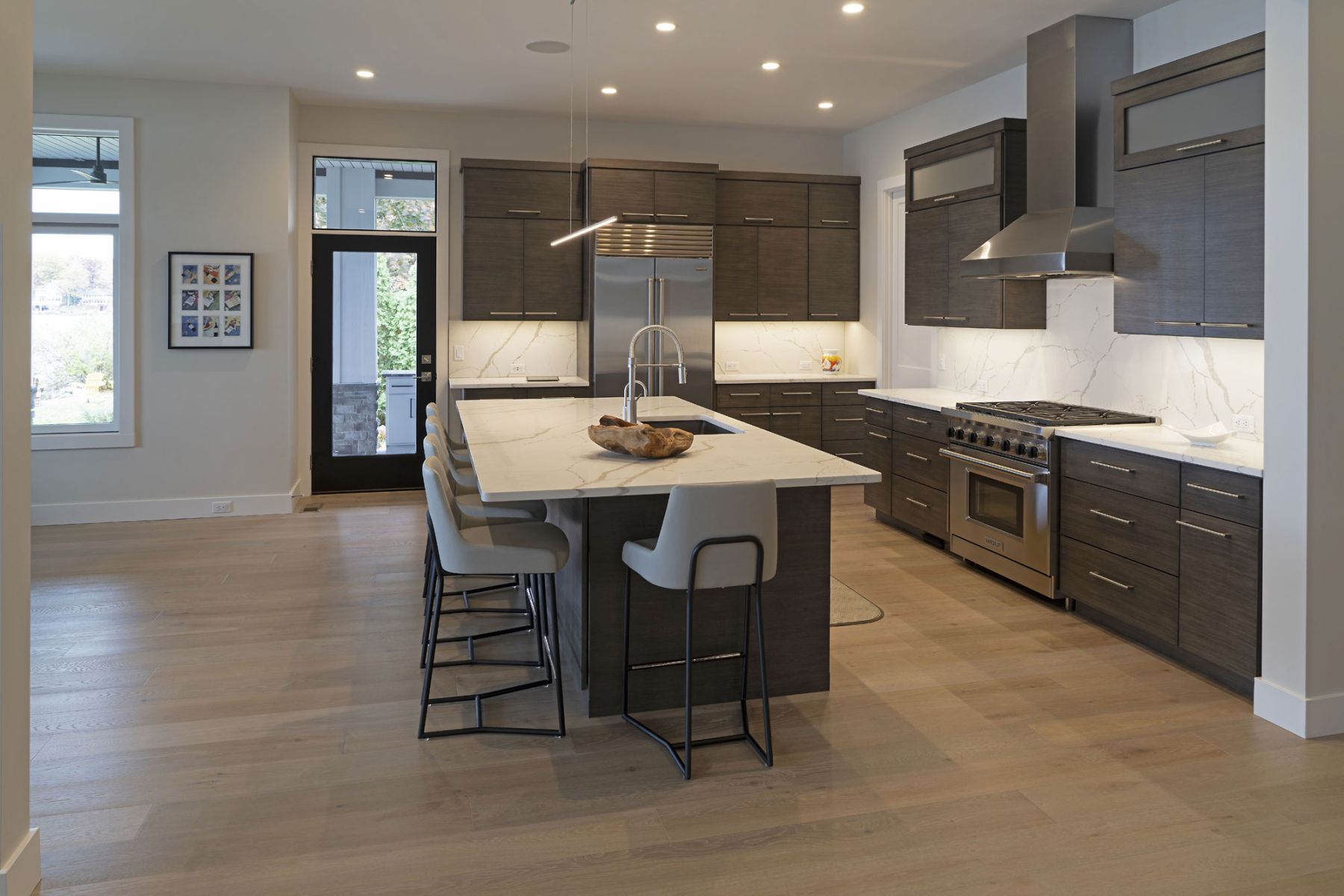 TL Jackson Tippecanoe Lake Contemporary custom home