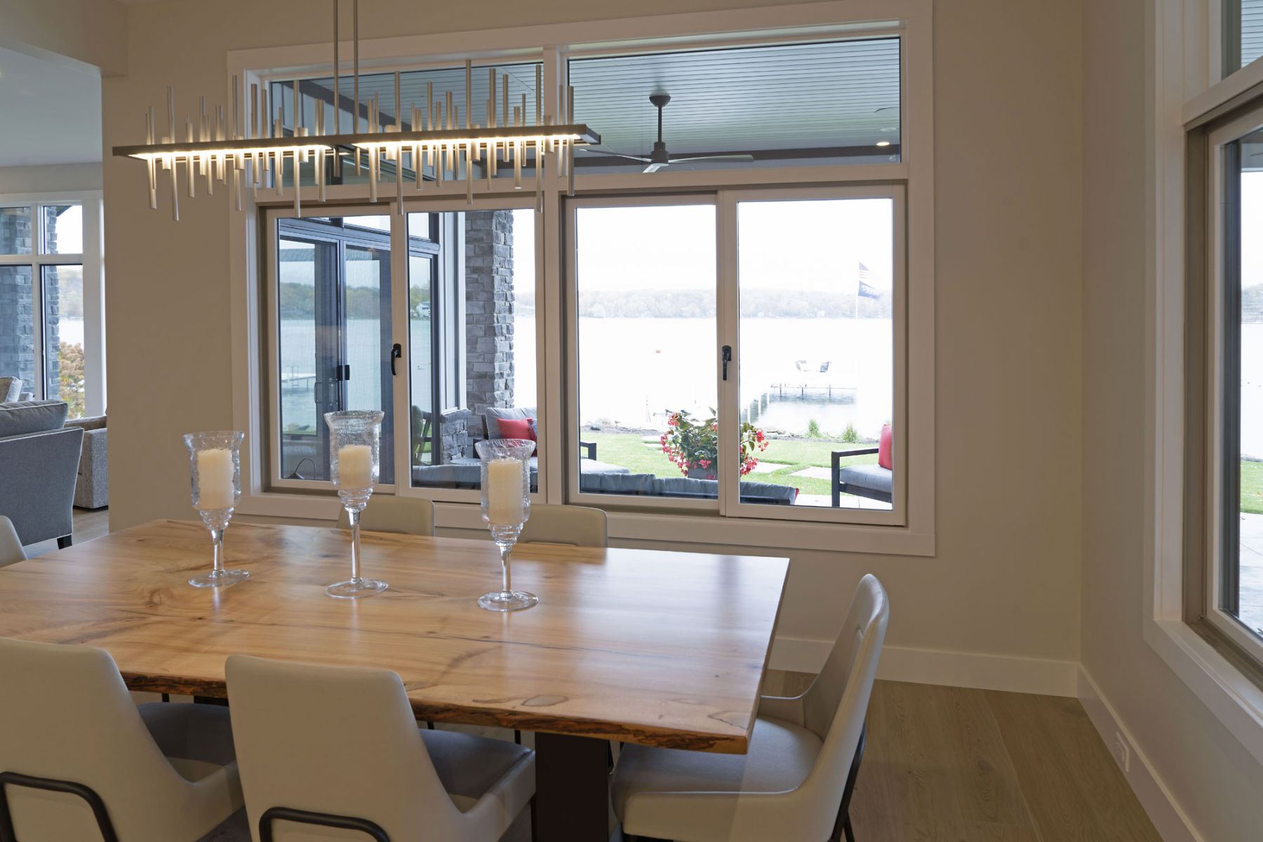 TL Jackson Tippecanoe Lake Contemporary custom home