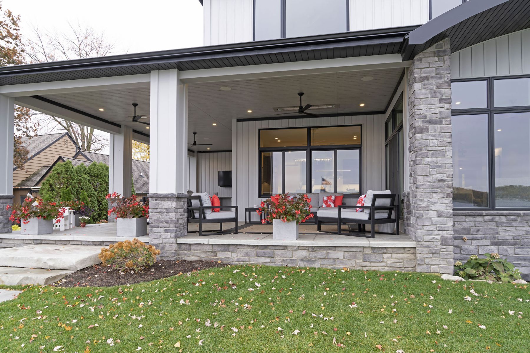 TL Jackson Tippecanoe Lake Contemporary custom home