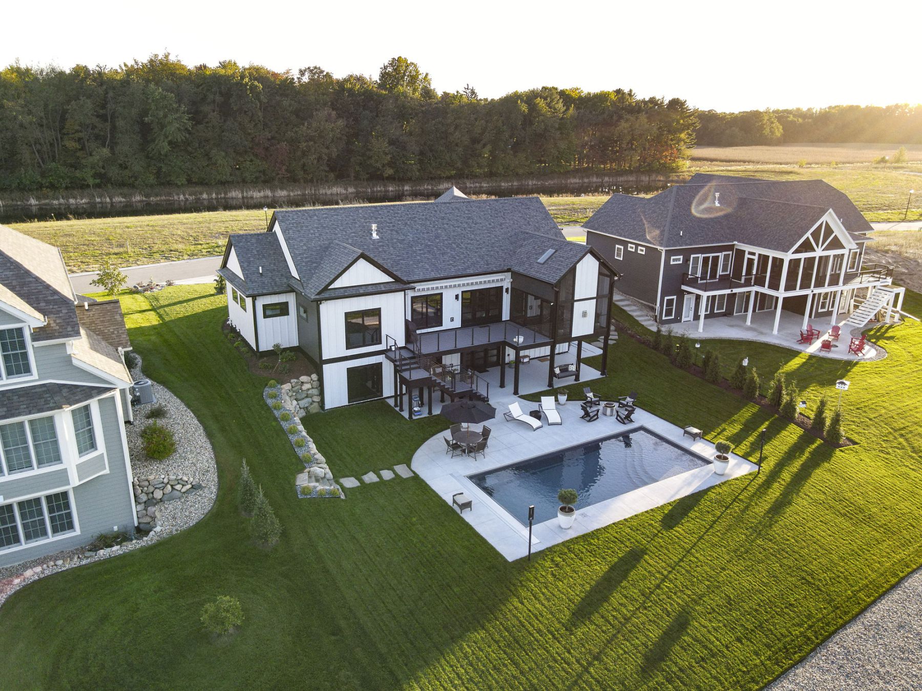 TL Jackson Bradford Shores Contemporary custom home