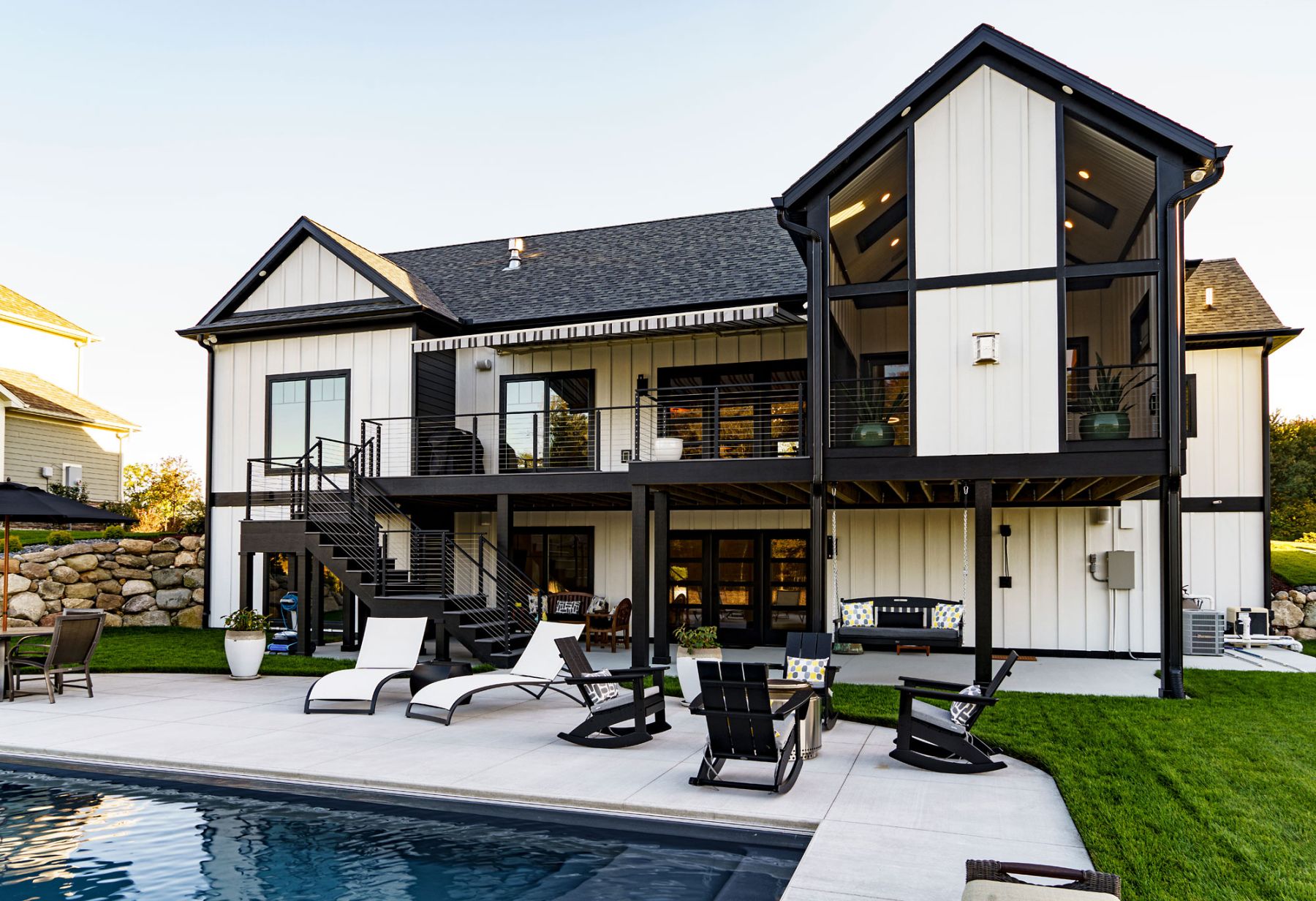 TL Jackson Bradford Shores Contemporary custom home