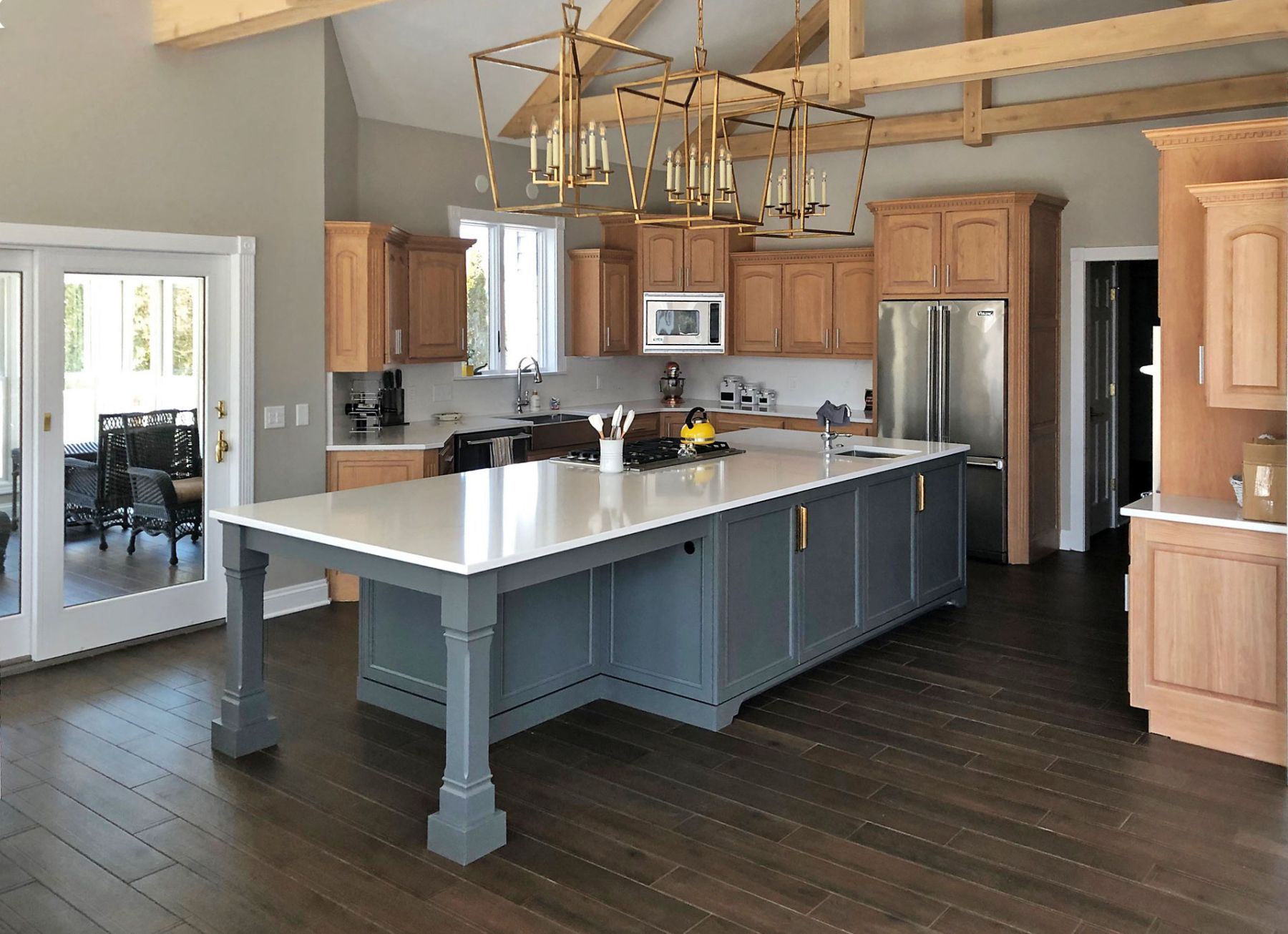 TL Jackson Winona Lake Remodel custom home