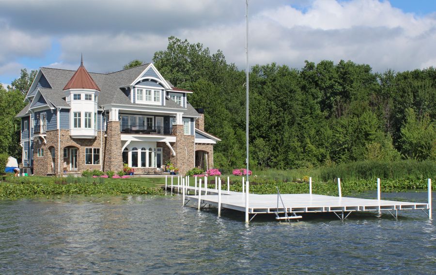 TL Jackson Lake Wawasee Retreat custom home