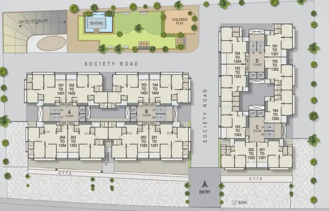 Shaligram Plus in Chanakyapuri Ahmedabad TLJ Property