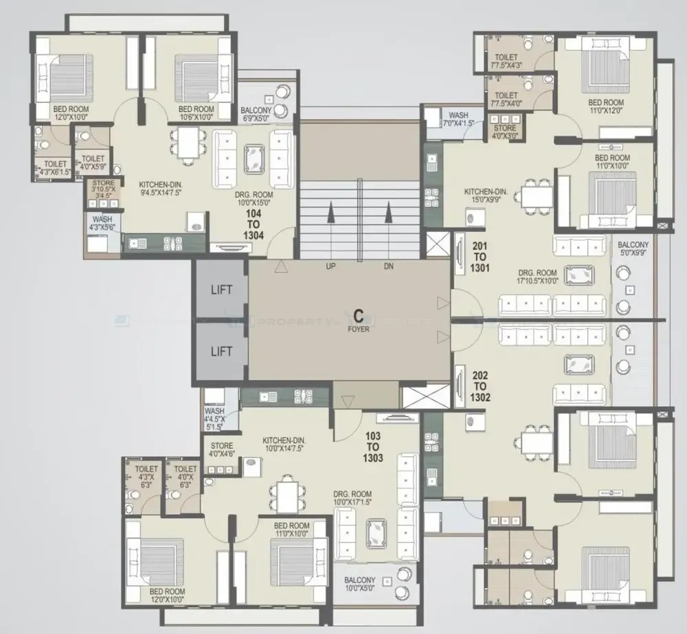 Shaligram Plus in Chanakyapuri Ahmedabad TLJ Property