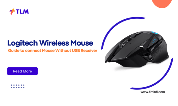 How to Connect a Logitech Wireless Mouse Without USB Receiver
