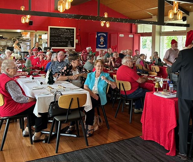Very merry lunch for Probus The Local