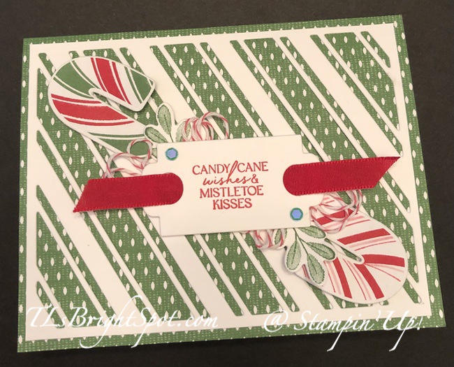 Stampin’ Up! Sweet Candy Canes for the Happy Inkin’ Thursday Blog Hop