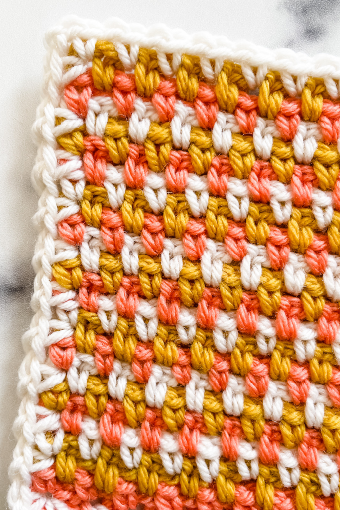 How to Crochet the TriColor Linen Stitch TL Yarn Crafts