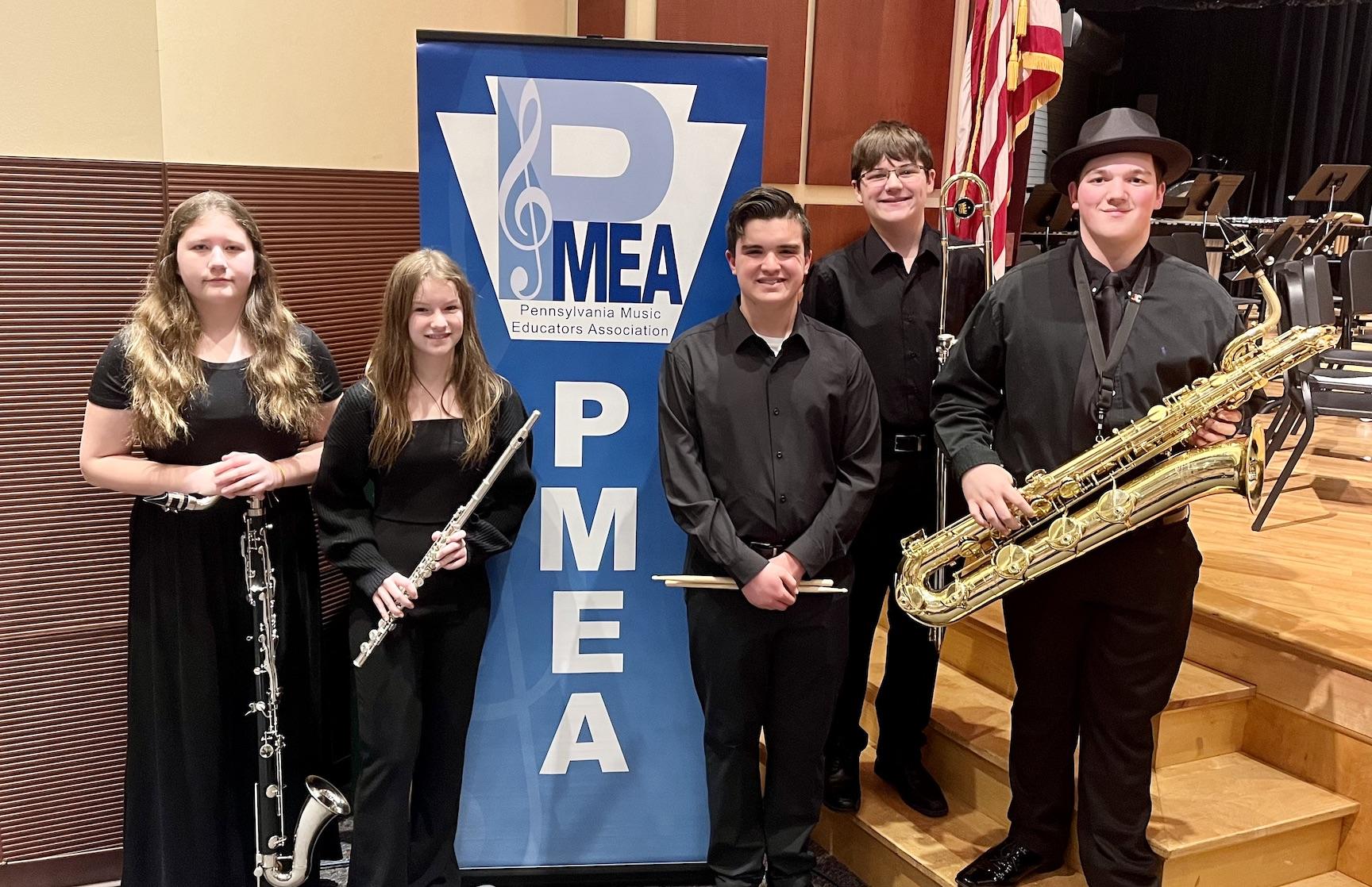 PennTrafford Instrumentalists Join PMEA Jr. High Band Festival