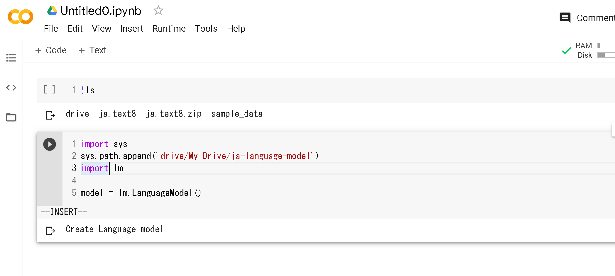 [Colab] Googleの無料GPU環境を使うための準備