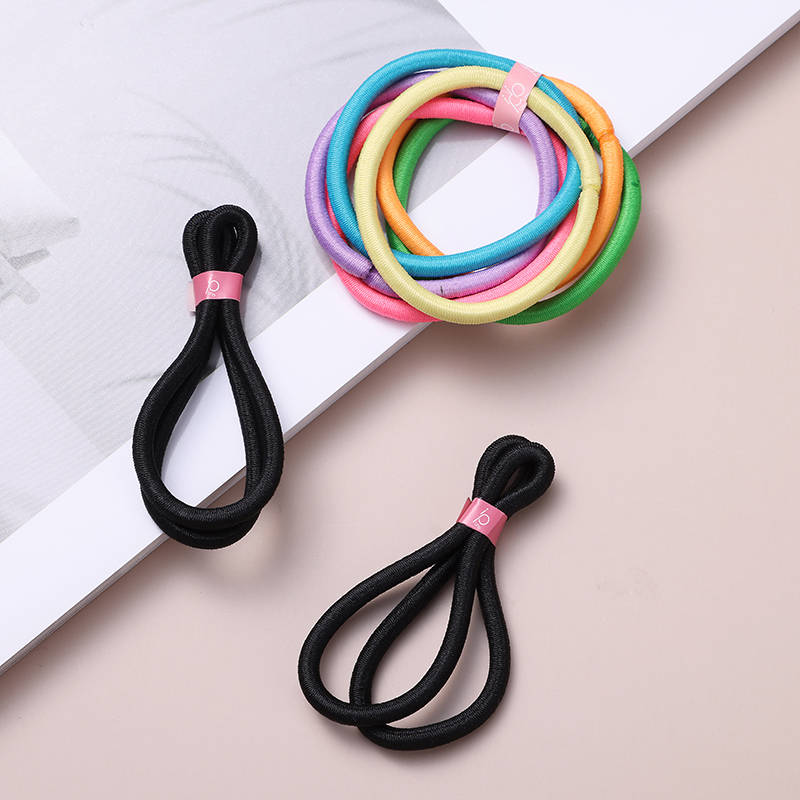 No Damage Gentle Hold Elastics Hair Bands Taimeng
